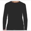 Busos manga larga para bordar, camisetas para sublimar